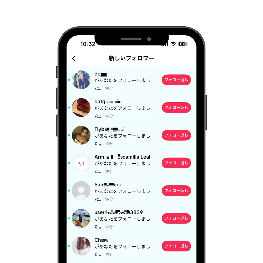 TikTok(ティックトック)の外国人フォロワーを買う・購入する